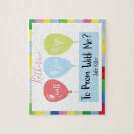 Pussel för Promposal ballongMonogram