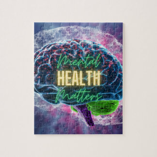 Pussel för psykisk hälsa.
