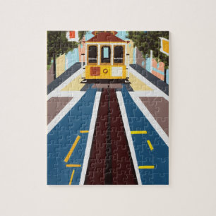 Pussel för San Francisco kabelbil
