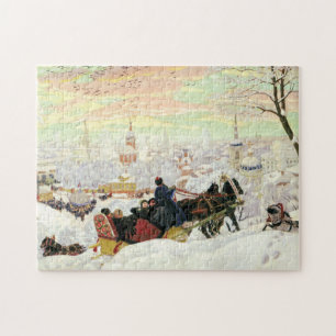 Pussel för Sleighrittmålning