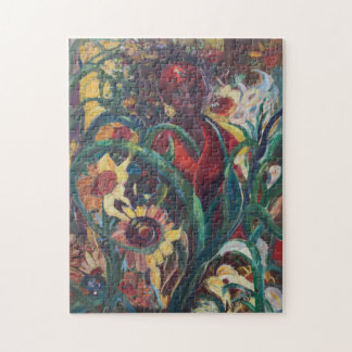 Pussel för solroskvinna #1