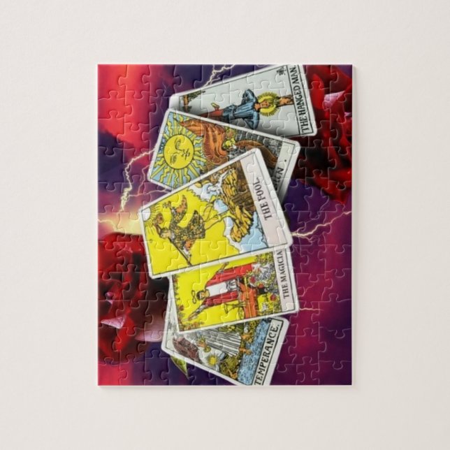 Pussel för Tarot kort (Vertikal)
