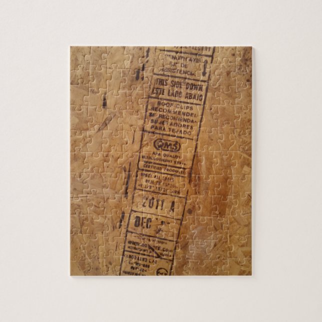 Pussel (för utskrivaven) OSB-kryssfaner (Vertikal)