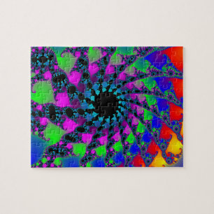 Pussel: Fractal maskhål Pussel