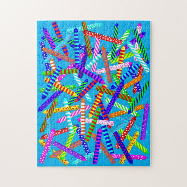 Pussel från 75:e-födelsedagen (Vertikal)