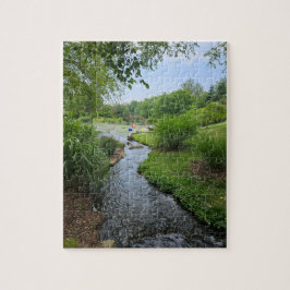 Pussel från botaniska trädgårdsvattenvägar