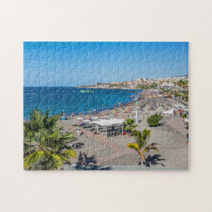 Pussel från Teneriffas strandvy