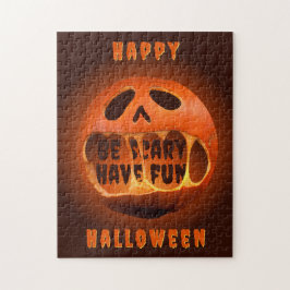 Pussel Halloween-festspel pumpa