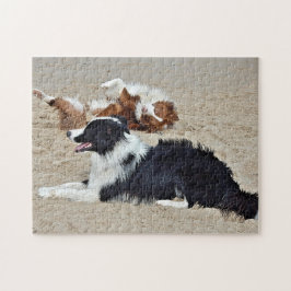 Pussel - Hundar vid Beach