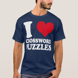 Pussel I Kärlek Crossword Puzzles1 T Shirt