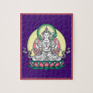 PUSSEL I TIN - Chenrezig - Buddha av medkänsla