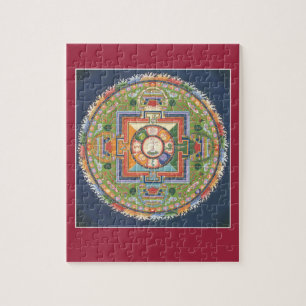 PUSSEL I TIN - Mandala Buddha av medkänsla