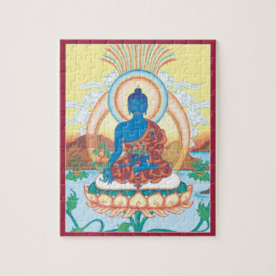 PUSSEL I TIN - medicinen Buddha - läka som är