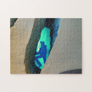 Pussel, isgrottan pussel