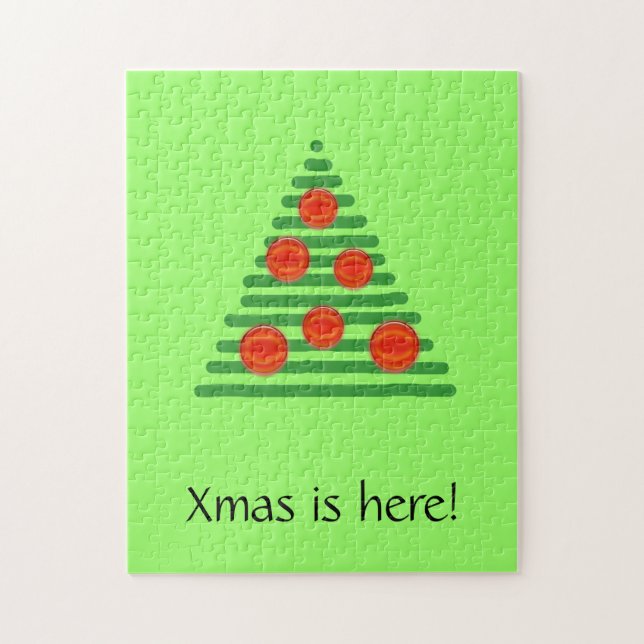 Pussel - Julafton Träd (vert) (Vertikal)