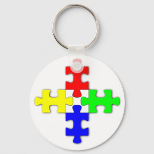 Pussel KeyChain Nyckelring