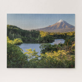 Pussel landskap av nyazeeländskt - Taranaki