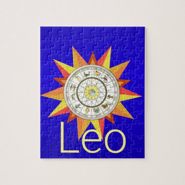 Pussel Leo Zodiac-tecken (Vertikal)