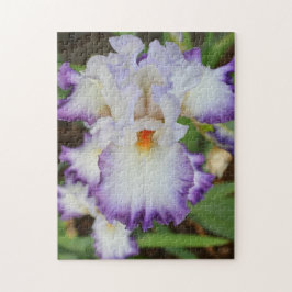 pussel - Lila Edite Vit Orchid