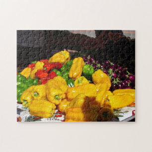 Pussel - Ljus Färgad Paprika