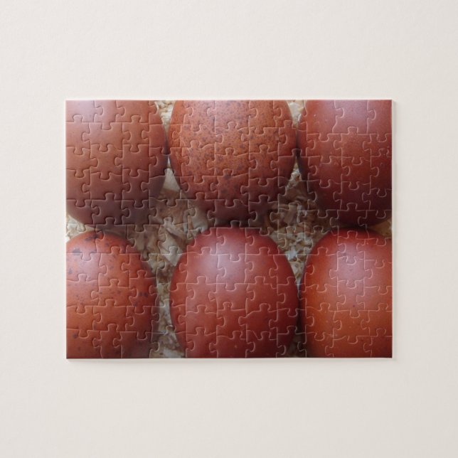 Pussel - Marans fega ägg (Horisontell)