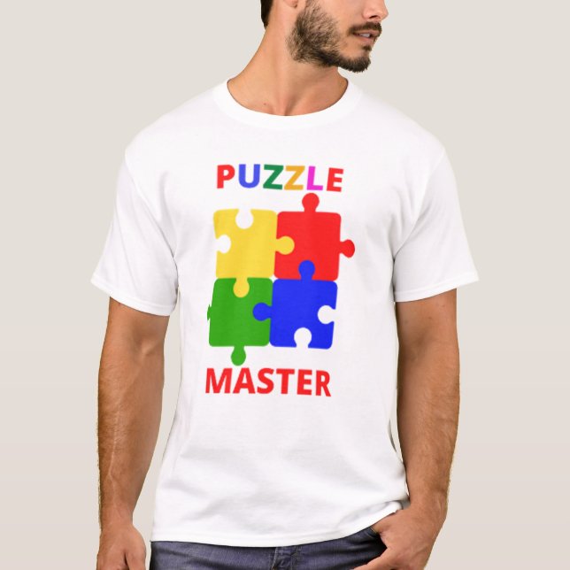 Pussel Master T Shirt (Framsida)