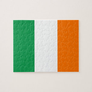 Pussel med Flagga av Irland