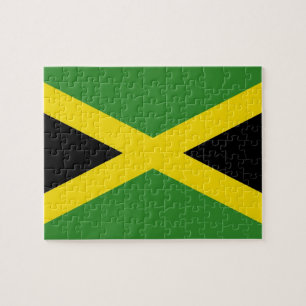 Pussel med Flagga av Jamaica