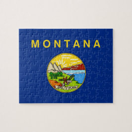 Pussel med Flagga av Montana-staten