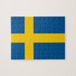 Pussel med Flagga av Sverige<br><div class="desc">Utmana er sinne och fira det svenska pridet med detta fängslande pussel med flagga Sverige! Det här pusslet är mer än bara en pastime. Det är en firande av svensk kultur och kulturarv. Den djärva utformningen visar stolt den ikoniska blå fält med gulten Skandinaviska kor, som symboliserar Sverigens rik och...</div>