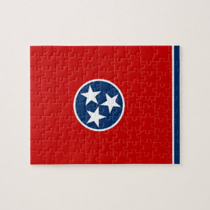 Pussel med Flagga av Tennessee-staten