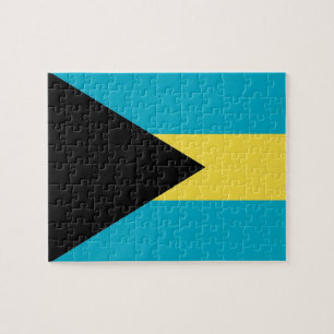 Pussel med Flagga Bahamas