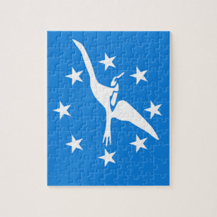 Pussel med Flagga Corpus Christi City