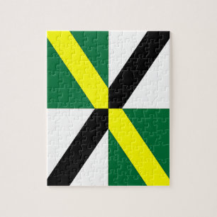Pussel med Flagga Monterey City