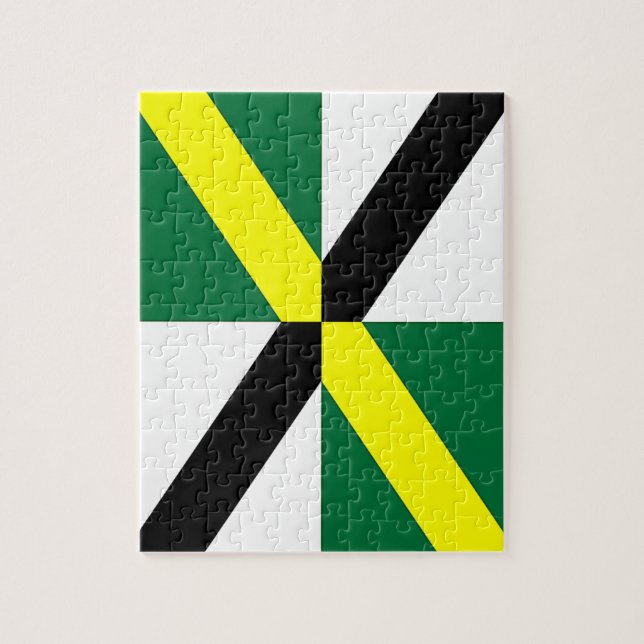 Pussel med Flagga Monterey City (Vertikal)
