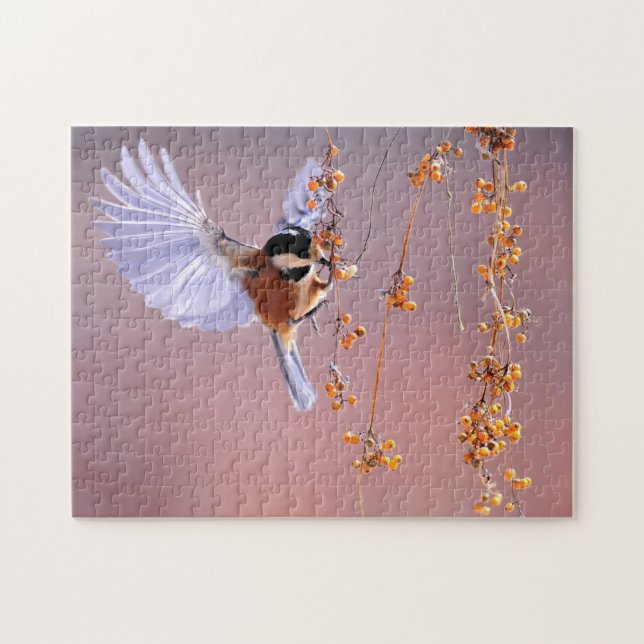 Pussel med kolibri (Horisontell)