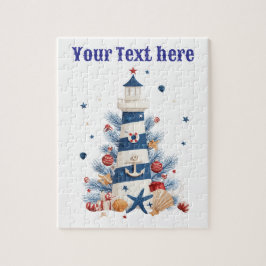 Pussel-Nautisk jul Pussel