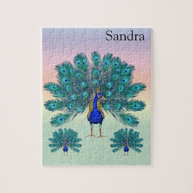 Pussel Peacock (Vertikal)
