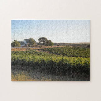 Pussel: Penmanen fjädrar vingården i Paso Robles Pussel