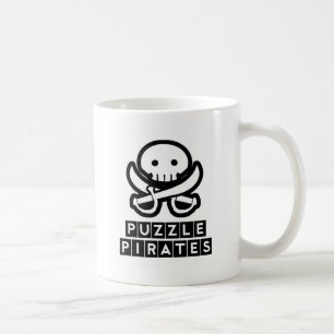 Pussel piratkopierar skallemuggen kaffemugg