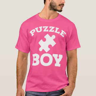 Pussel Pussel Roligt Pussel Pojke T Shirt