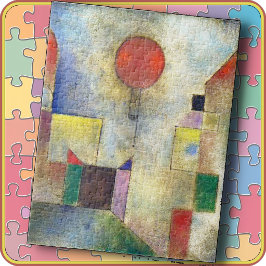 Pussel - "Röd ballong" - Paul Klee - 11x14