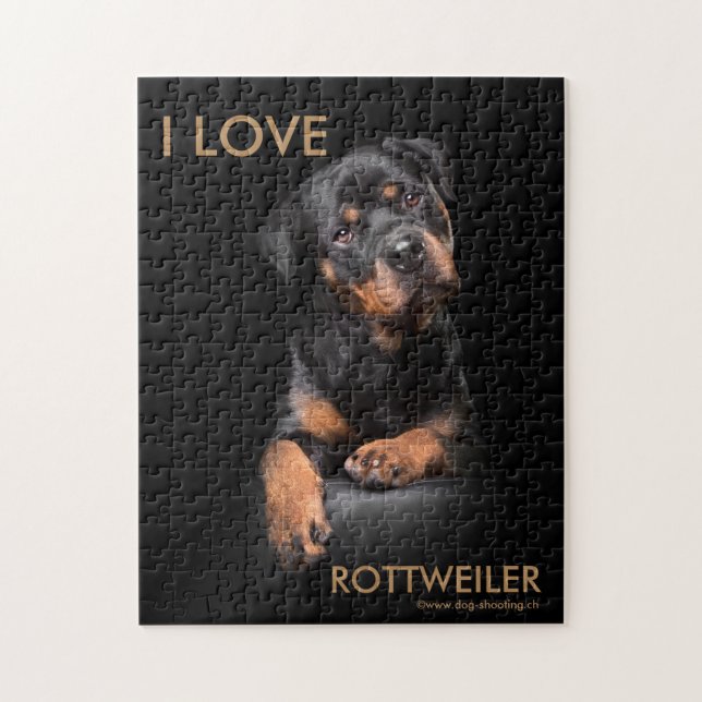 Pussel Rottweiler (Vertikal)