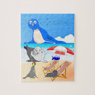 Pussel Seal Beach Sand