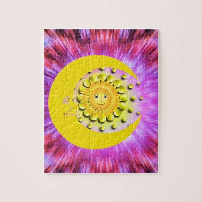 Pussel Sol Måne (Vertikal)