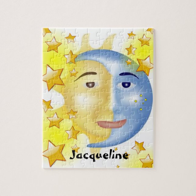 Pussel Sol Måne Stars (Vertikal)