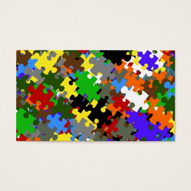 Pussel Stones Visitkort (Framsidan)