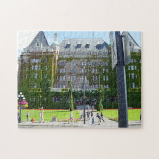 Pussel, stort gammalt hotell pussel