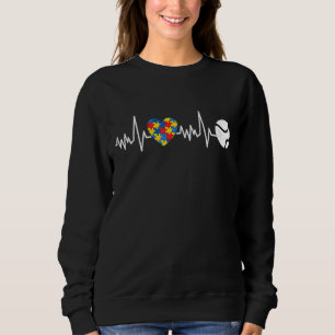 Pussel Tennis Support Autism Awareness Manar Women T Shirt