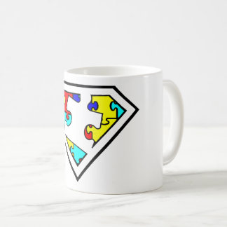 Pussel Toppen Power Autism Awareness Kaffemugg
